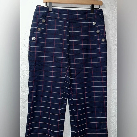 Women's Ava & Grace Navy Blue Pants - Picture 4 of 10